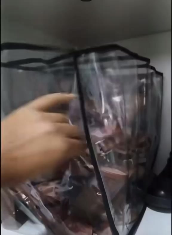 Sapateira Organizadora Dobrável Transparente Kit 5 Unidades 25 Espaços
