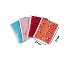 Kit 10 Organizadores para lençol 45 X 37 De Pvc Com Ziper