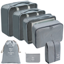 Kit 7 Bolsas Organizadoras para Mala de Viagem