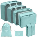 Kit 7 Bolsas Organizadoras para Mala de Viagem