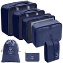 Kit 7 Bolsas Organizadoras para Mala de Viagem