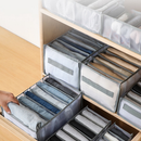 Kit 5 Organizador De Gavetas De Jeans Dobráveis/Roupas De Compartimento De Malha Economia De Espaço Em Casa