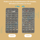 48/80 Bolso Porta Joias Organizador De Bijuterias Grande Joias Tela Saco De Armazenamento OG-14/-15-ND