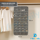 48/80 Bolso Porta Joias Organizador De Bijuterias Grande Joias Tela Saco De Armazenamento OG-14/-15-ND