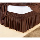 Saia Box Para Cama Colchão Casal Padrão Microfibra 170 Fios 2 Elasticos