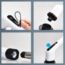 Escova de Limpeza Elétrica Turbo Clean Multifuncional sem fio 9 em 1 (recarregável)