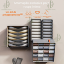 Caixa De Armazenamento De Roupas Íntimas Para Meias Compartimentos De Gaveta Caixas De Classificação 6/7/20Grades