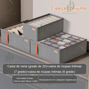 Caixa De Armazenamento De Roupas Íntimas Para Meias Compartimentos De Gaveta Caixas De Classificação 6/7/20Grades