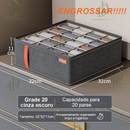 Caixa De Armazenamento De Roupas Íntimas Para Meias Compartimentos De Gaveta Caixas De Classificação 6/7/20Grades