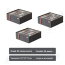 Caixa De Armazenamento De Roupas Íntimas Para Meias Compartimentos De Gaveta Caixas De Classificação 6/7/20Grades
