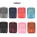 Necessaire Organizadora para Sapatos, Acessórios e Higiene em Nylon 30x24cm