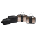 Kit 4 Necessaires Organizadoras para Viagem, Maquiagem e Maternidade