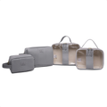 Kit 4 Necessaires Organizadoras para Viagem, Maquiagem e Maternidade