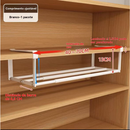 Sapateira Retrátil Dobrável em Aço Ajustável 40-70cm – Economiza Espaço no Armário