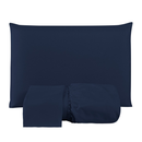 Jogo De Lençol Queen Size Cama Box 03 Peças 200 Fios Toque Aveludado Macio