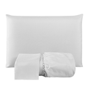 Jogo De Lençol Queen Size Cama Box 03 Peças 200 Fios Toque Aveludado Macio