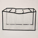 Sapateira Dobrável Transparente Kit 5 Unidades – 25 Espaços para Closet e Armário