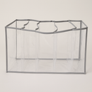 Sapateira Dobrável Transparente Kit 5 Unidades – 25 Espaços para Closet e Armário
