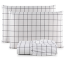 Jogo De Lençol Queen Size Cama Box 03 Peças 200 Fios Toque Aveludado Macio