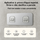 Prateleiras para Banheiro com Suporte e Alto Adesivos – Organizador de Shampoo, Sabonete, Cozinha e Lavanderia
