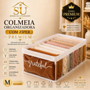 Colmeia Premium com Zíper M para Organização de Roupas e Closet – SU Sonho