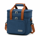 Bolsa Térmica 2 Compartimentos Com Alça De Mão E Lateral Isolamento Térmico Eficiente