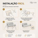 Kit Acessórios Banheiro 5 Pçs Adesivo Sem Furo Porta Toalha Papeleira Saboneteira Essenza