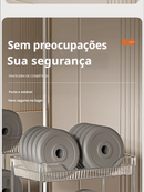 Organizador de Cosméticos em Canto Acrílico Transparente 2/3 Camadas Estilo Luxo Leve para Penteadeira Banheiro