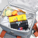 Bolsa Térmica 2 Compartimentos Com Alça De Mão E Lateral Isolamento Térmico Eficiente