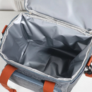 Bolsa Térmica 2 Compartimentos Com Alça De Mão E Lateral Isolamento Térmico Eficiente