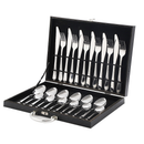 Kit Faqueiro 24 Peças Inox em Maleta – Dourado ou Prata