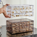 Organizador Para Pedraria/Strass/Glitter/Bijuterias 72 Espaços Acrílico