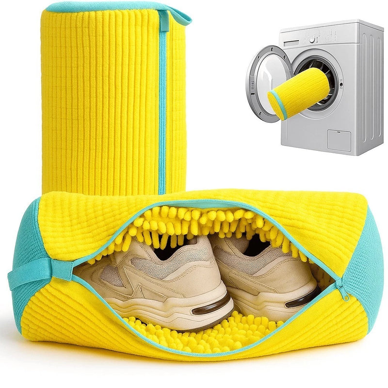 Saco para Lavar Sapatos na Máquina de Lavar – Kit com 1, 2 ou 4 Peças