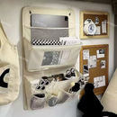 Organizador de Cabeceira Cama Parede Pendurado para Celular Livros Óculos Quarto