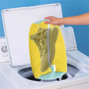 saco para limpeza de sapatos na máquina de lavar